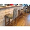 Kubu Grey Wicker Bar Stool - 6